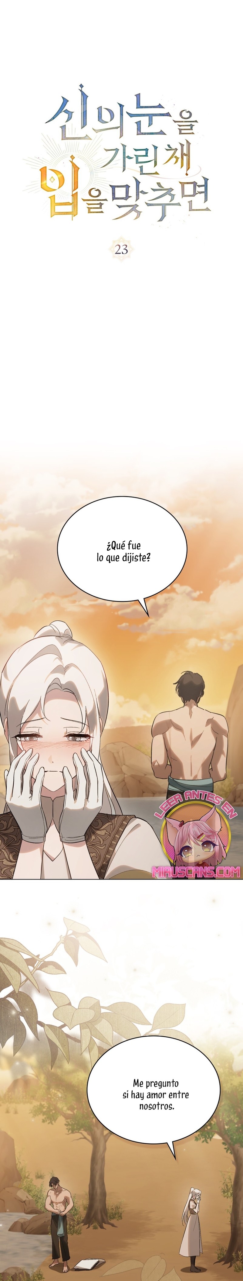 Si besas a un dios con los ojos vendados Capítulo 23 - Página 9