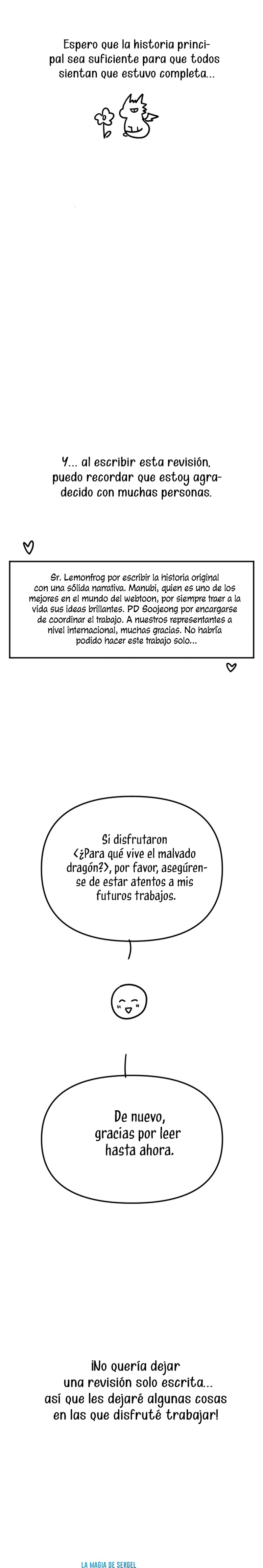 ¿Para qué vive ese malvado dragón? Capítulo 105.5 - Página 5