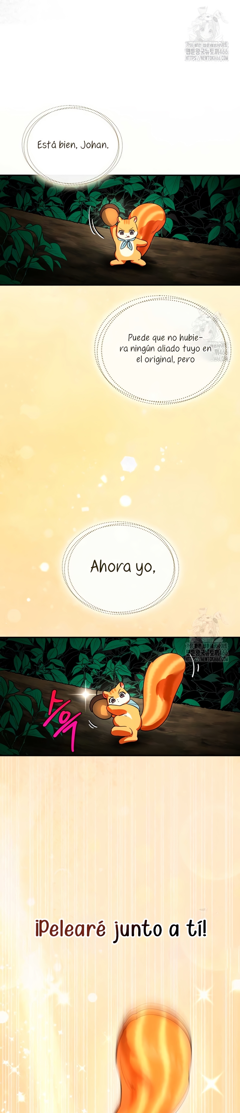 Me convertí en una ardilla que salvó al villano Capítulo 5 - Página 18