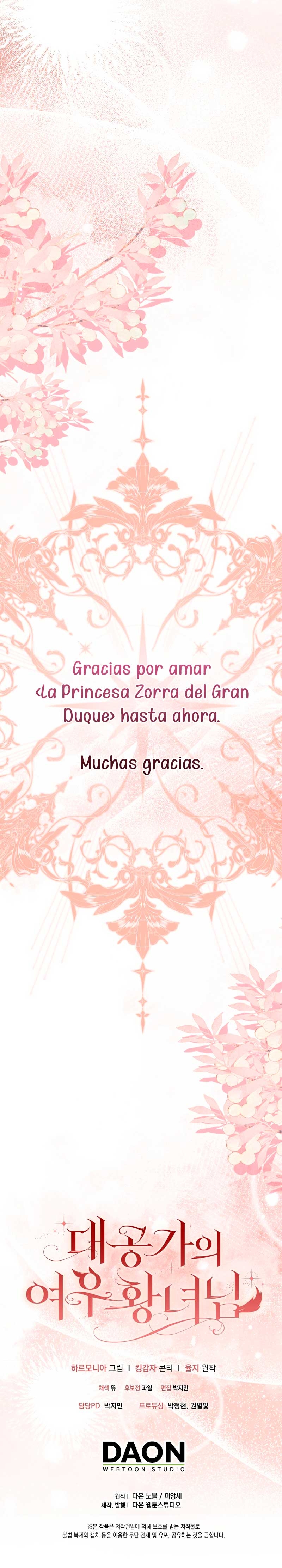 La princesa zorra del Gran Ducado Capítulo 83 - Página 41