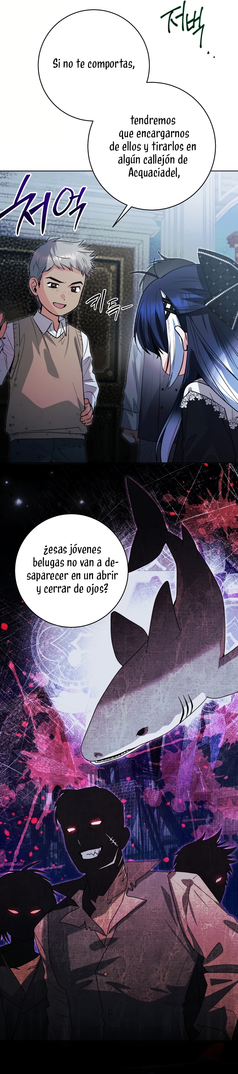 La bebé orca negra Capítulo 56 - Página 22