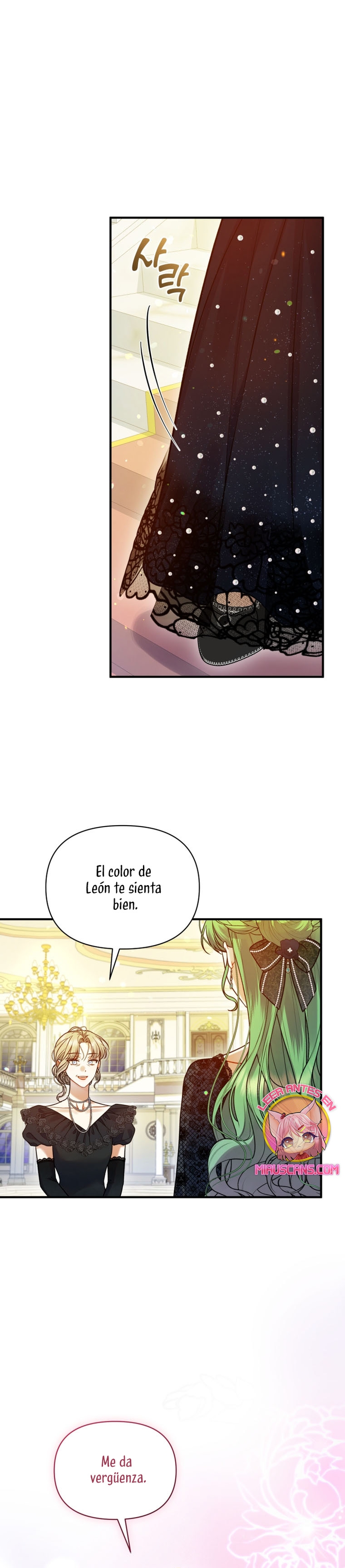 Me convertí en la hermana menor de un protagonista obsesivo Capítulo 72 - Página 3