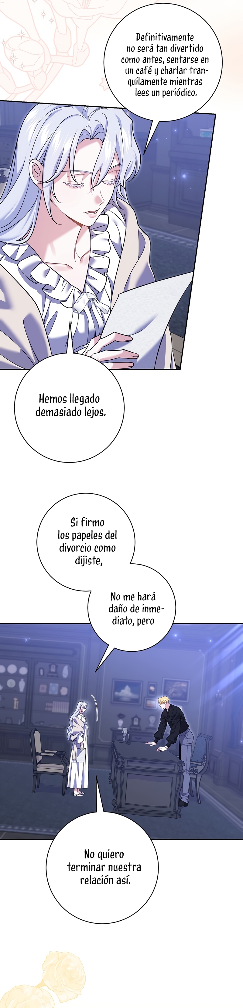 Mi prometido villano se está interponiendo en mi camino de flores Capítulo 41 - Página 34