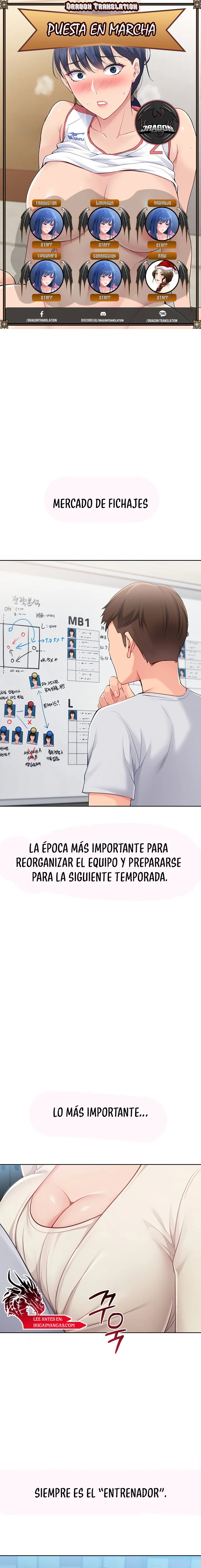Configurando A Mi Equipo De Voley Bol Capítulo 54 - Página 1