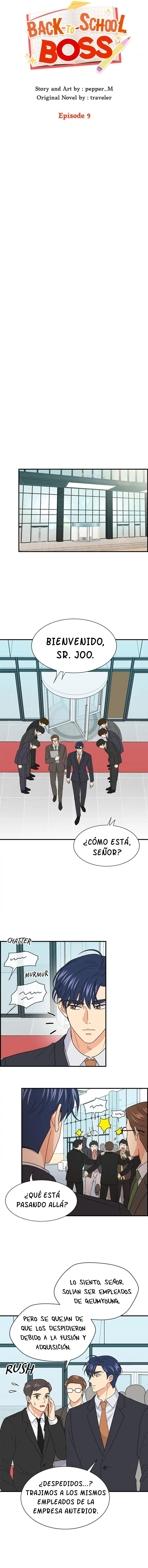 Jefe de regreso a clases Capítulo 9 - Página 6