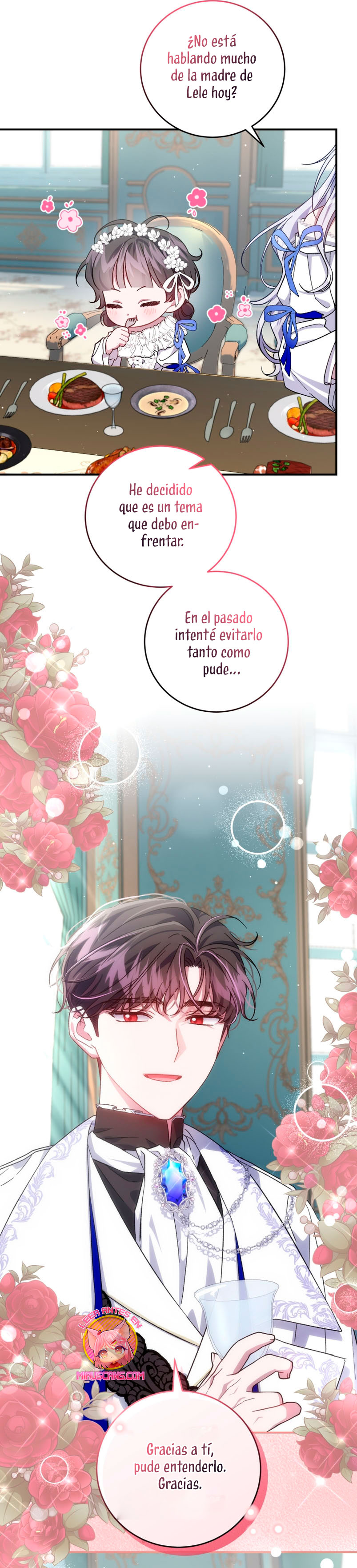 Me convertí en la madrastra de una familia oscura Capítulo 23 - Página 12