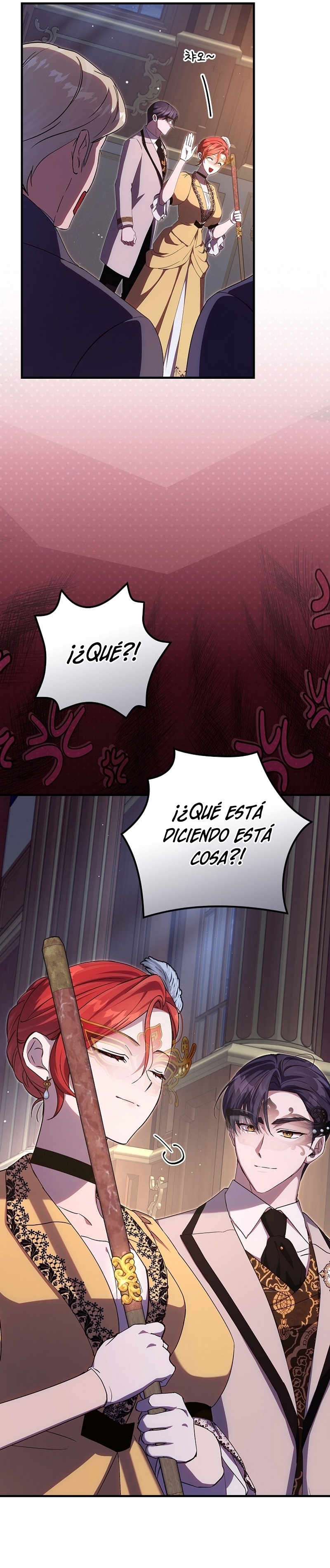 Como es algo que desconozco, ¿deberíamos separarnos, su majestad? Capítulo 28 - Página 27