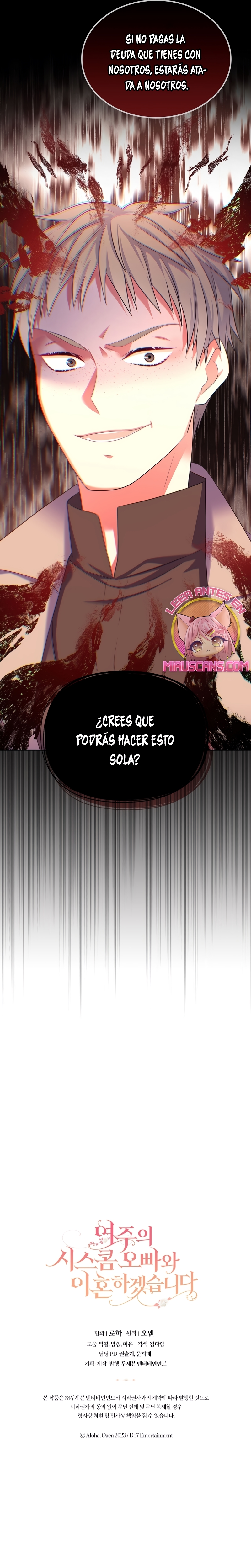 Me divorciaré del hermano Siscon de la protagonista femenina Capítulo 43 - Página 37