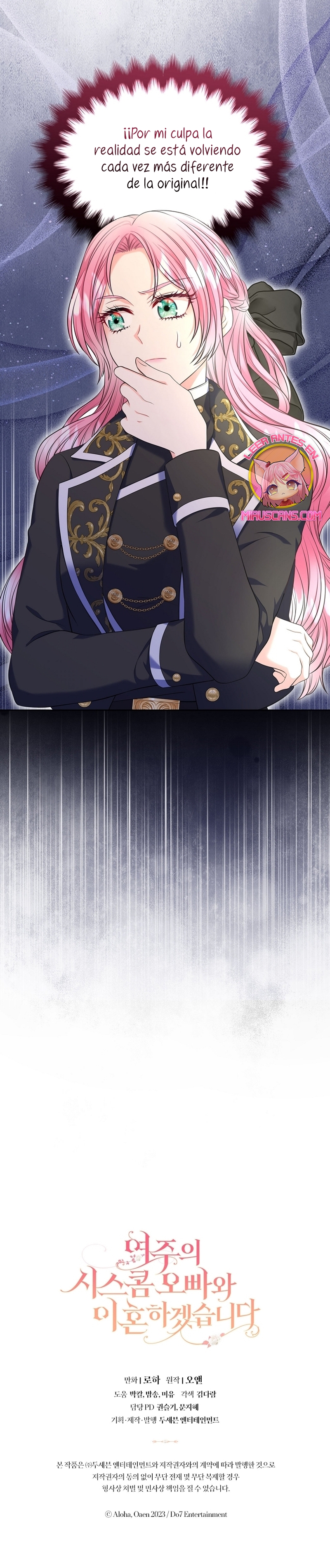 Me divorciaré del hermano Siscon de la protagonista femenina Capítulo 64 - Página 39