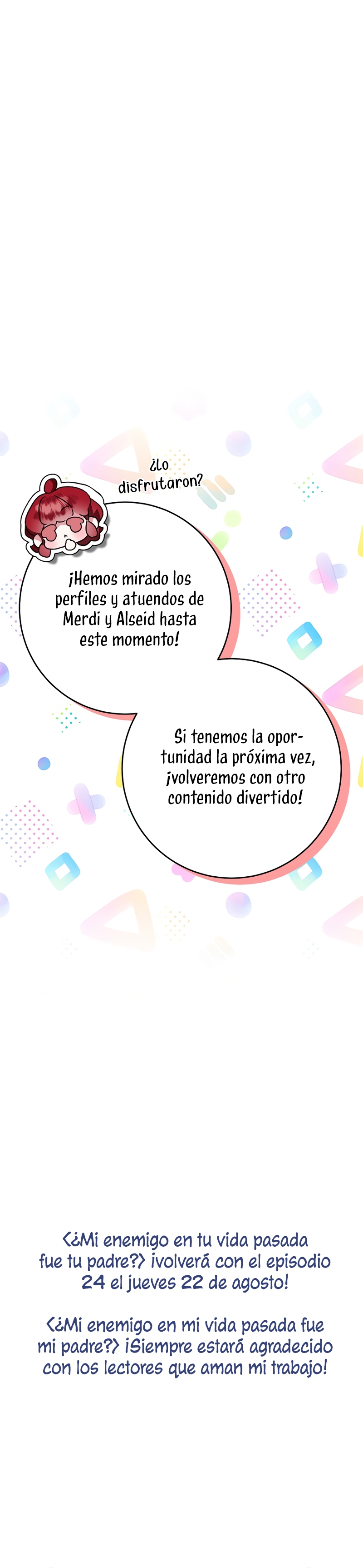 ¿Mi enemigo en mi vida pasada fue mi papá? Capítulo 23.5 - Página 12