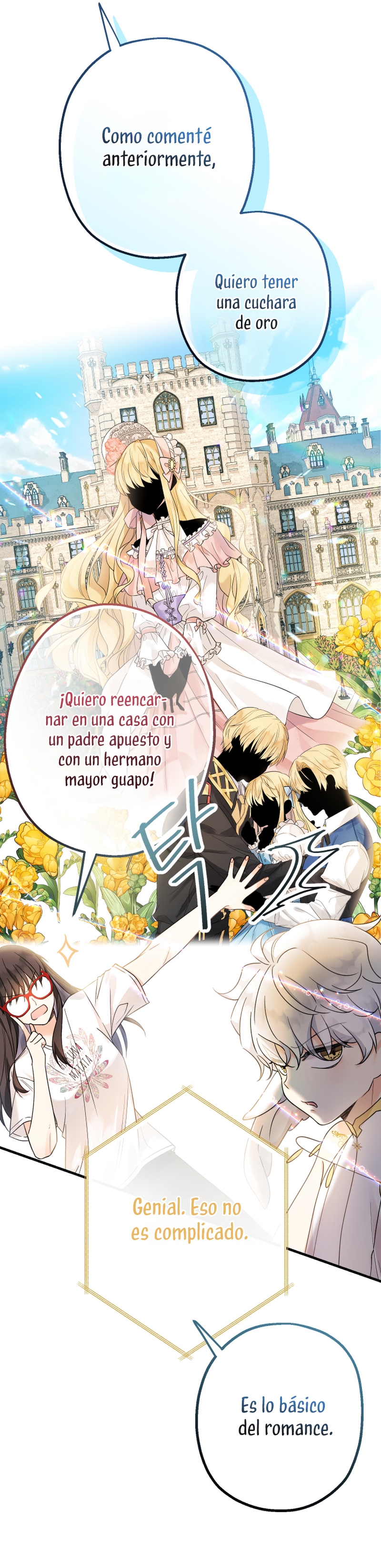 Soy una bebé con dinero en una novela de fantasía romántica Capítulo 1 - Página 33