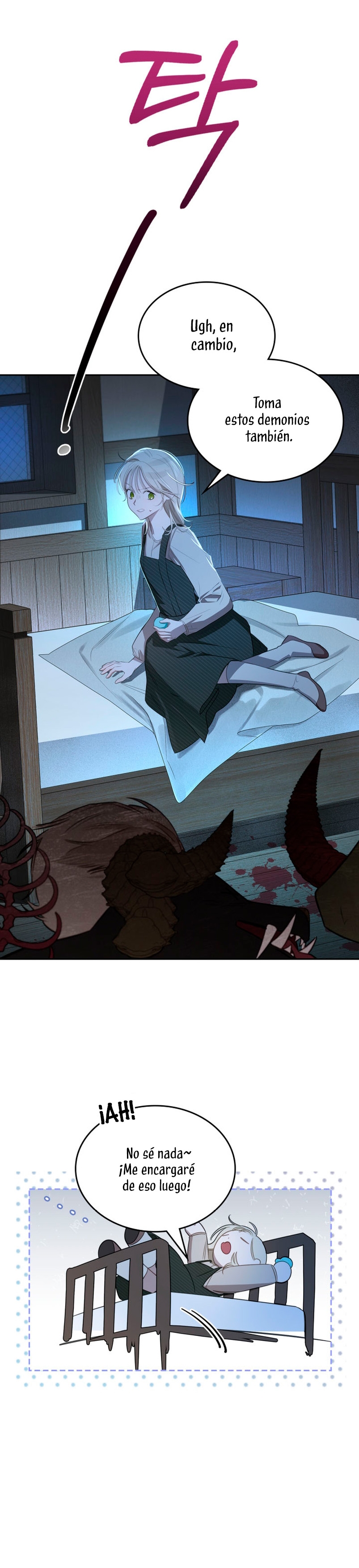 El protagonista monstruoso vive bajo mi cama Capítulo 1 - Página 26