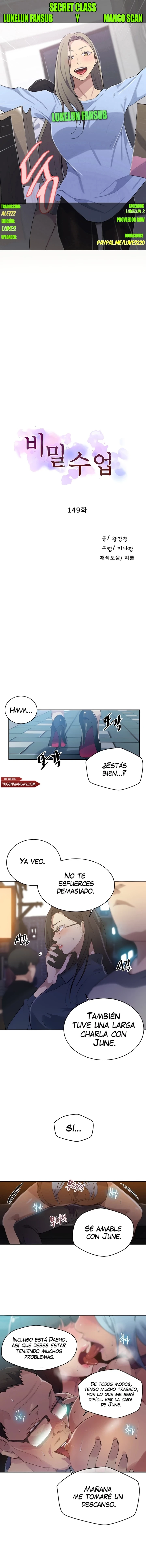 Clases Secretas Capítulo 149 - Página 1