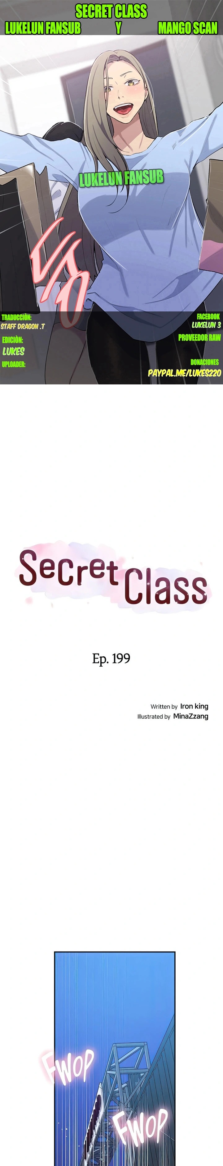 Clases Secretas Capítulo 199 - Página 1