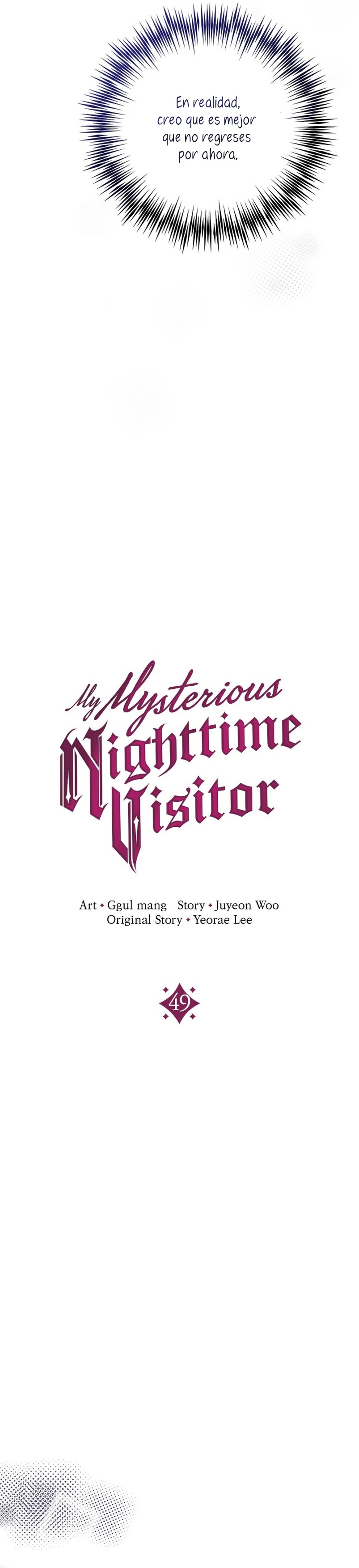 Mi misterioso visitante nocturno Capítulo 49 - Página 6