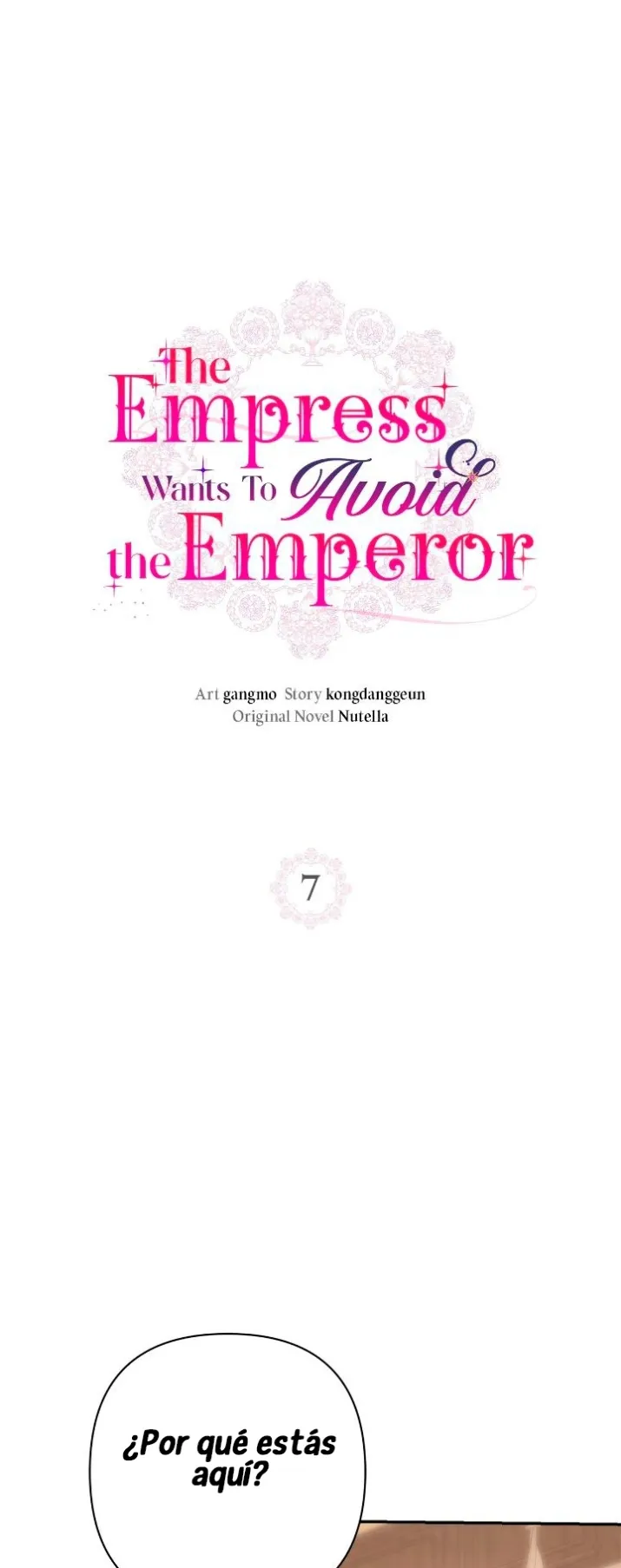 La emperatriz quiere evitar al emperador Capítulo 7 - Página 4