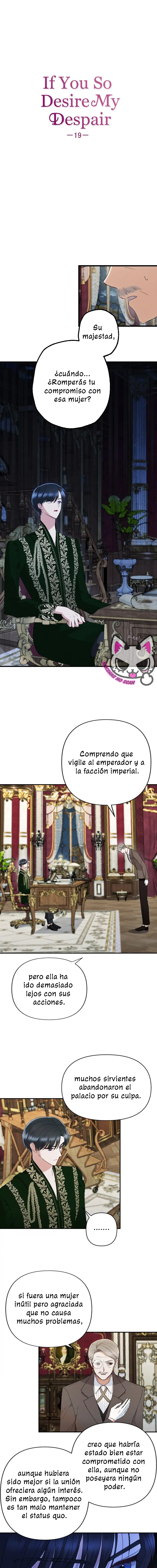 A ti que deseas mi desesperación Capítulo 19 - Página 2