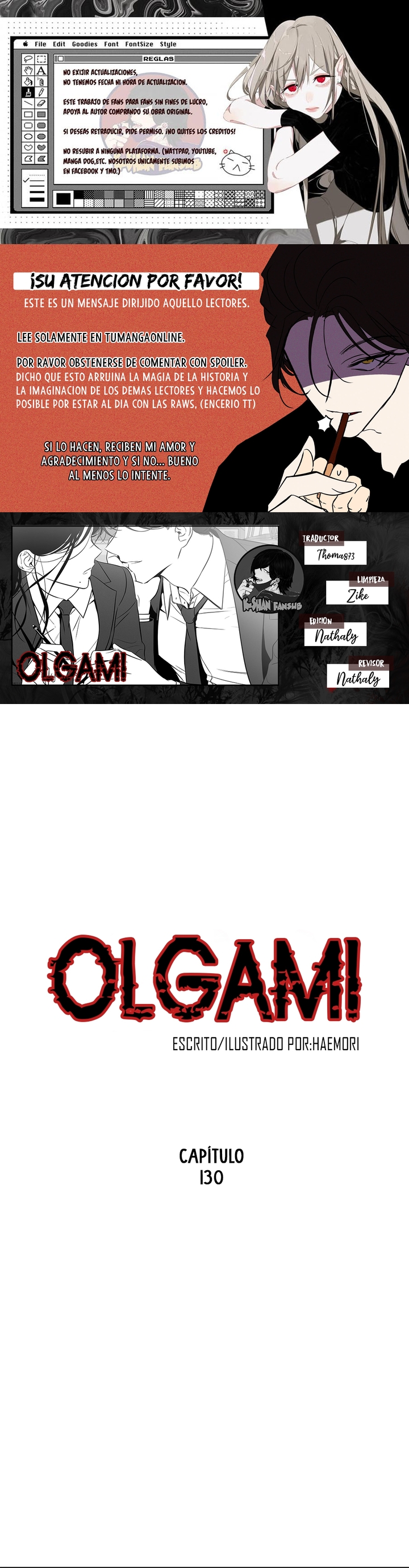 Olgami Capítulo 130 - Página 1