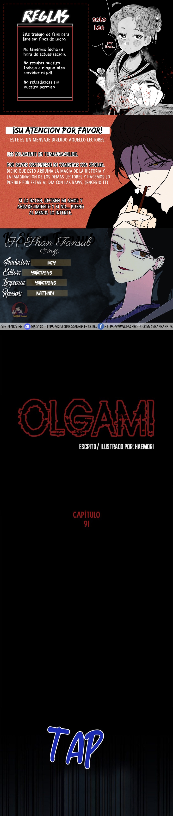 Olgami Capítulo 91 - Página 1