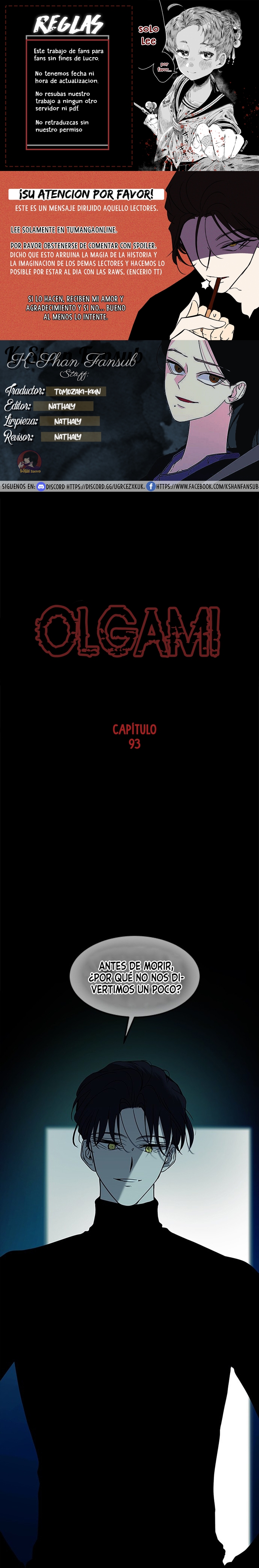 Olgami Capítulo 93 - Página 1