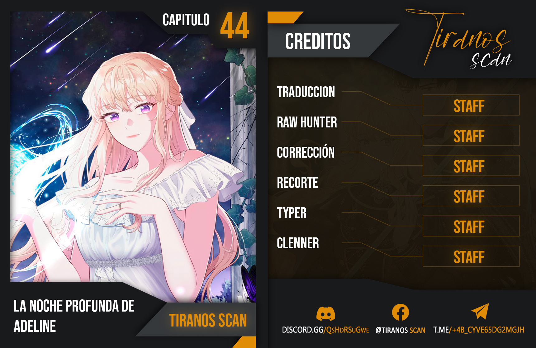 La Noche Profunda De Adeline Capítulo 44 - Página 1