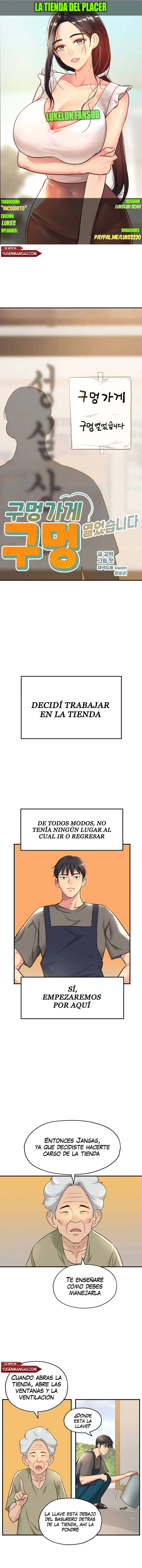 La tienda del placer Capítulo 4 - Página 1