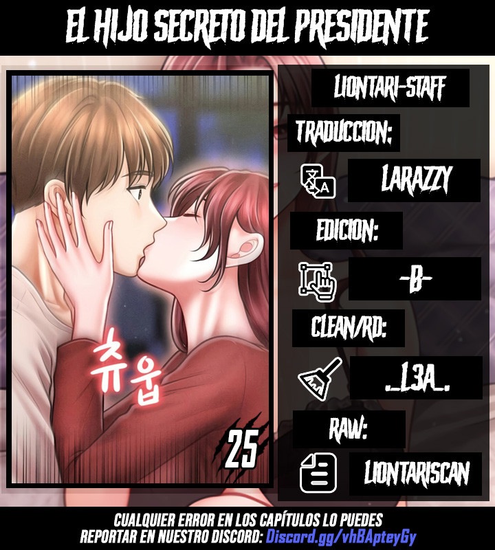 El hijo secreto del Presidente Capítulo 25 - Página 1