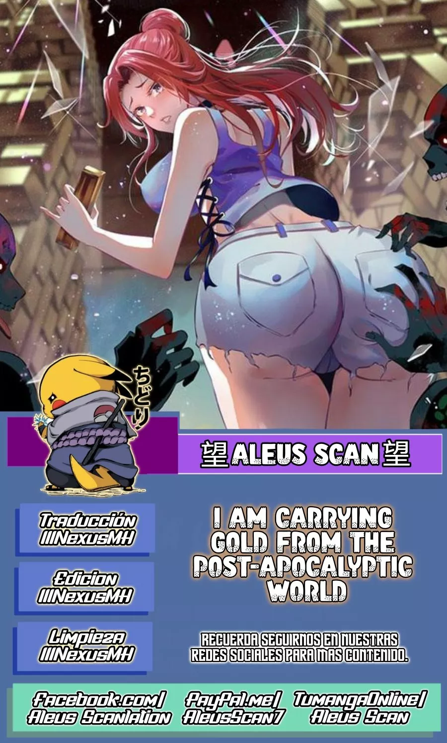 I Am Carrying Gold From The Post-Apocalyptic World Capítulo 59 - Página 1