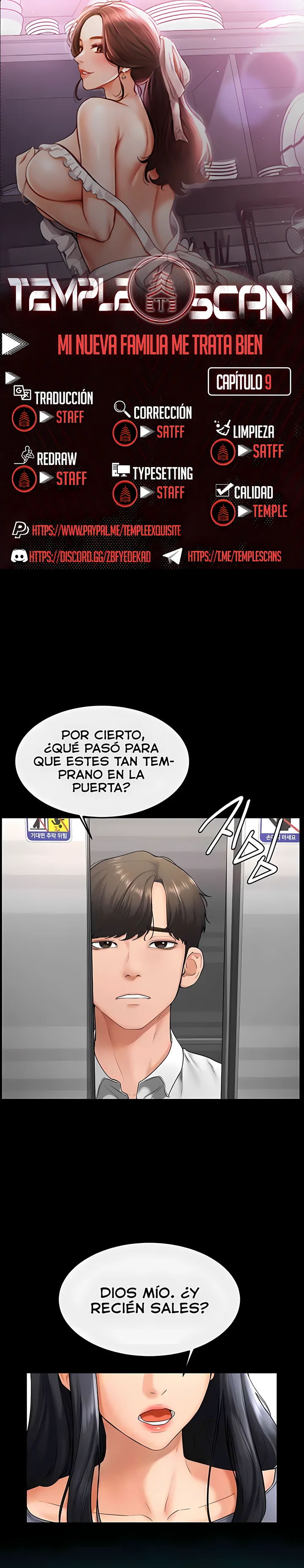 Mi nueva familia es muy amable. Capítulo 9 - Página 1