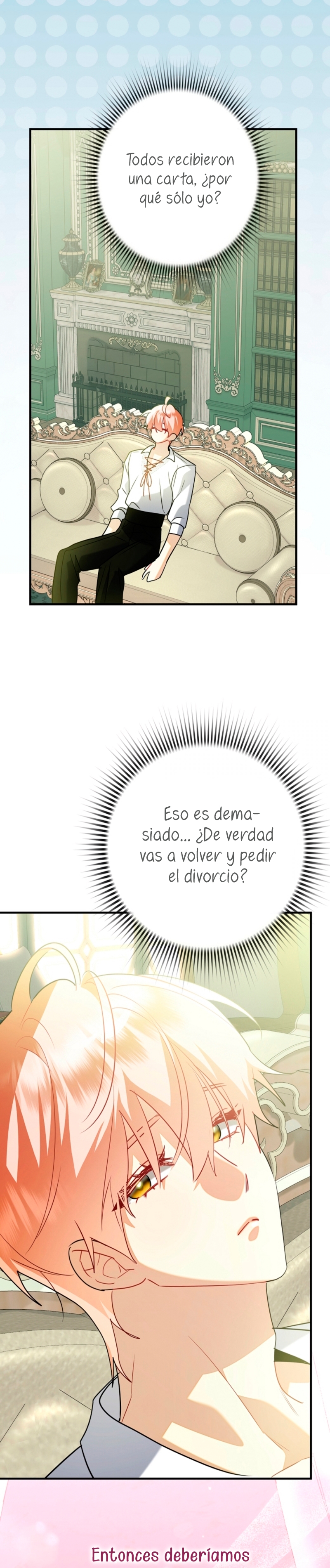 ¡No puedes conformarte con un esposo conejo! Capítulo 15 - Página 9