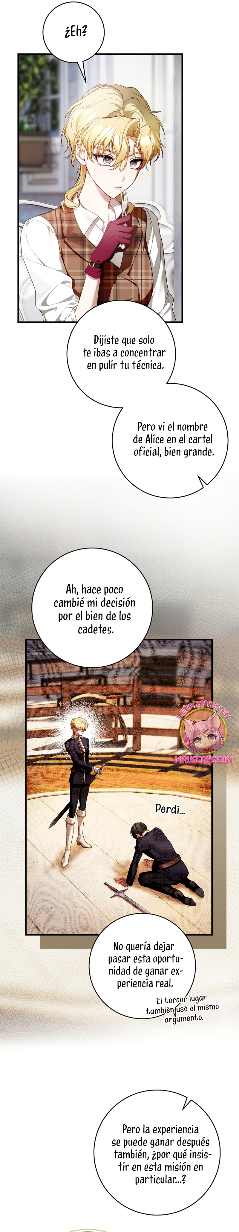 La flor que empuñó la espada Capítulo 17 - Página 6