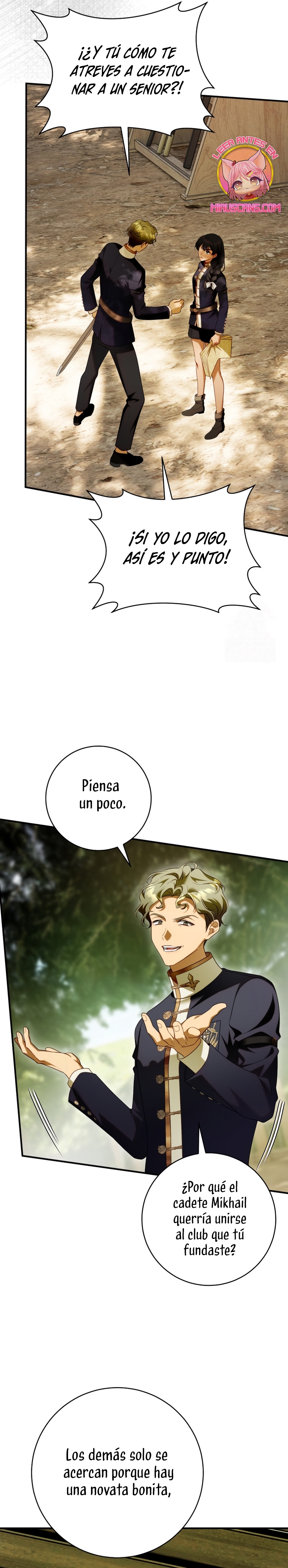 La flor que empuñó la espada Capítulo 35 - Página 20