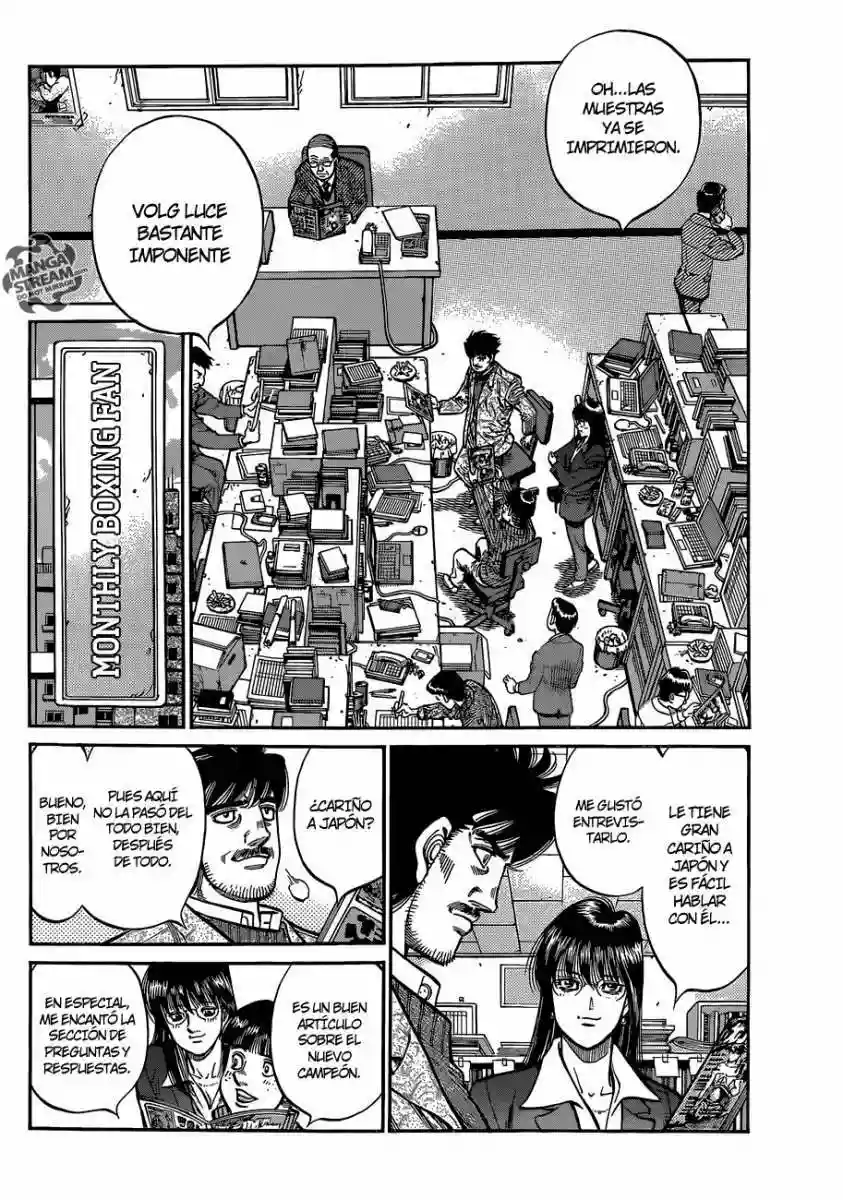 Hajime no Ippo Capítulo 1010 - Página 3