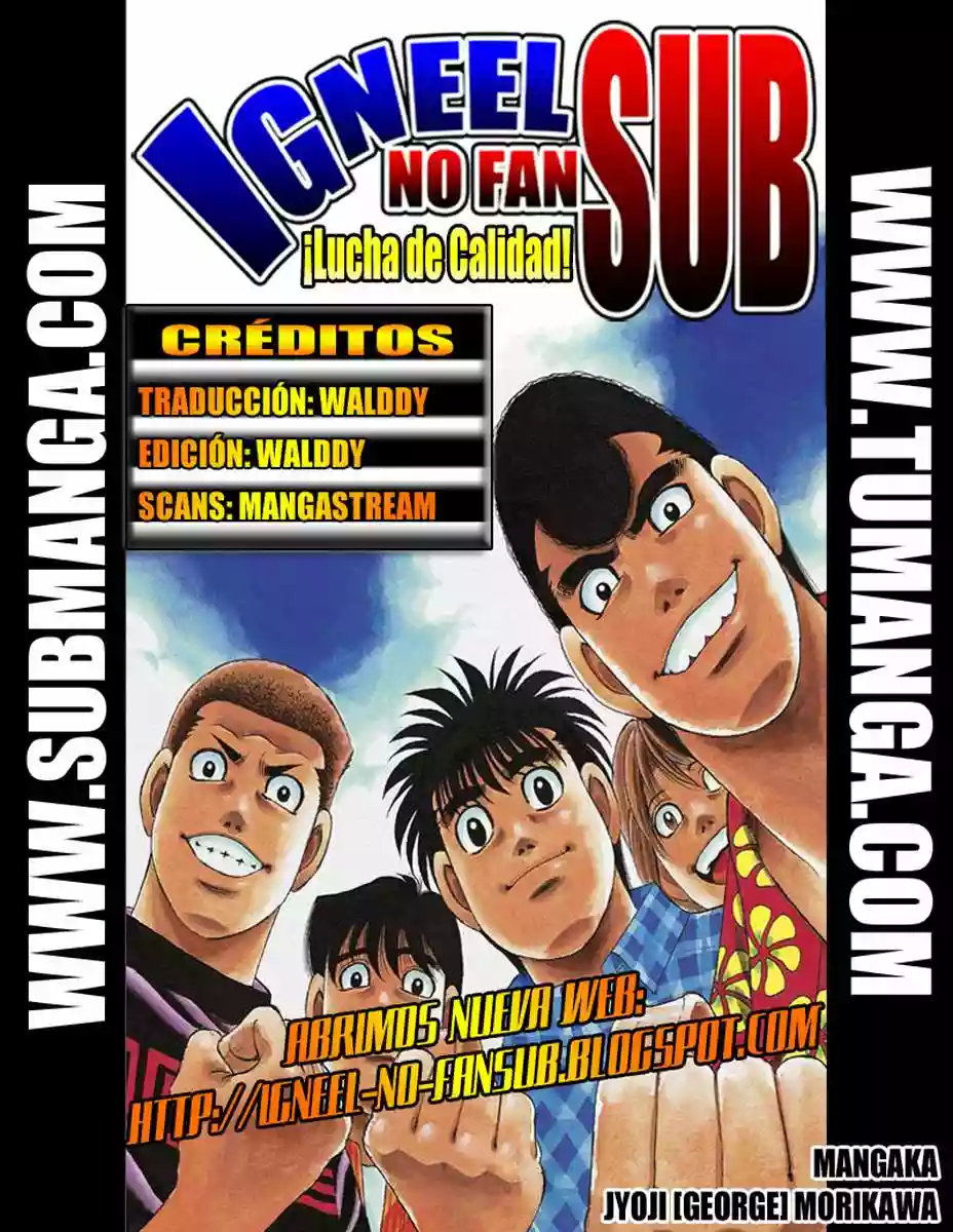 Hajime no Ippo Capítulo 1014 - Página 1