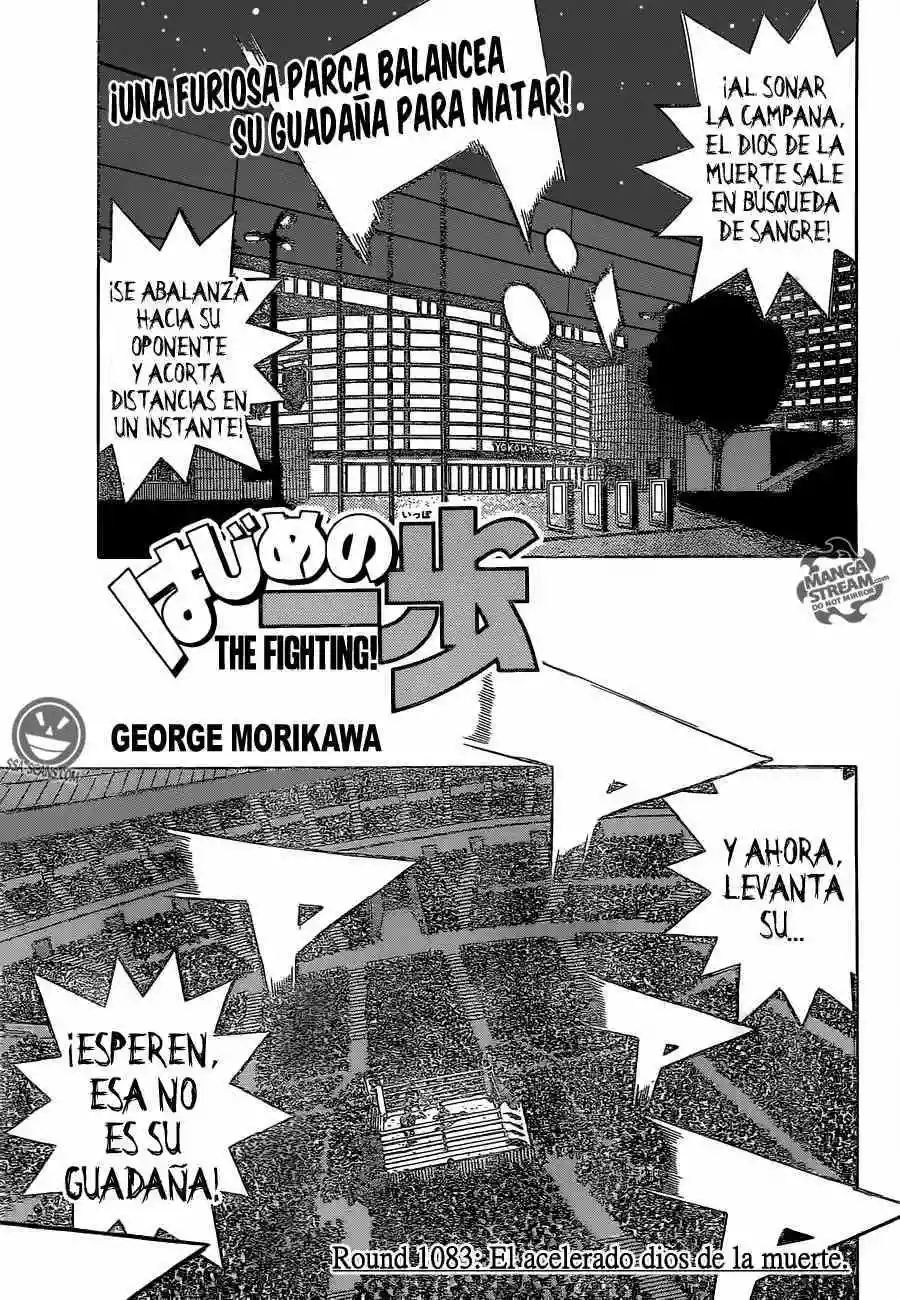 Hajime no Ippo Capítulo 1083 - Página 2