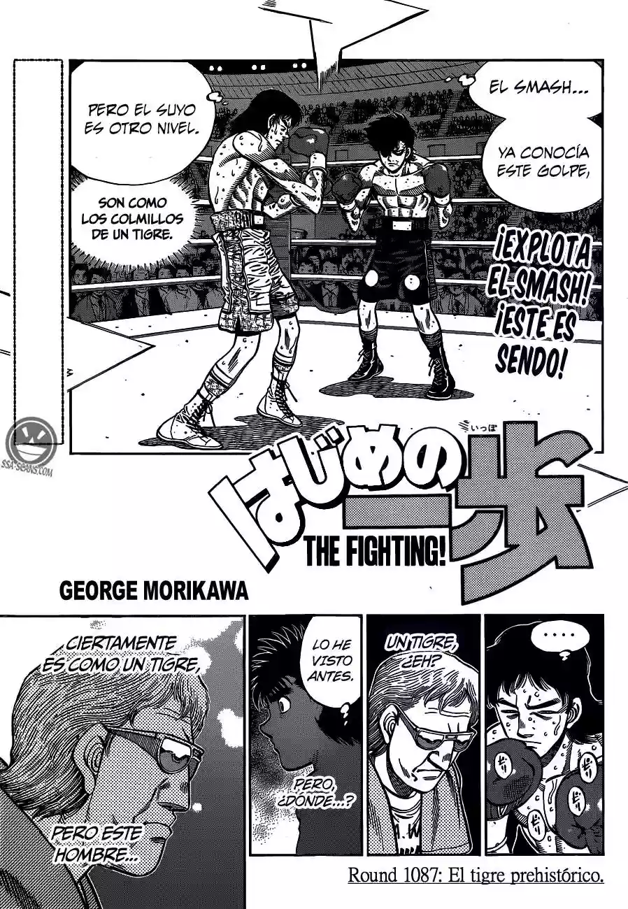 Hajime no Ippo Capítulo 1087 - Página 2