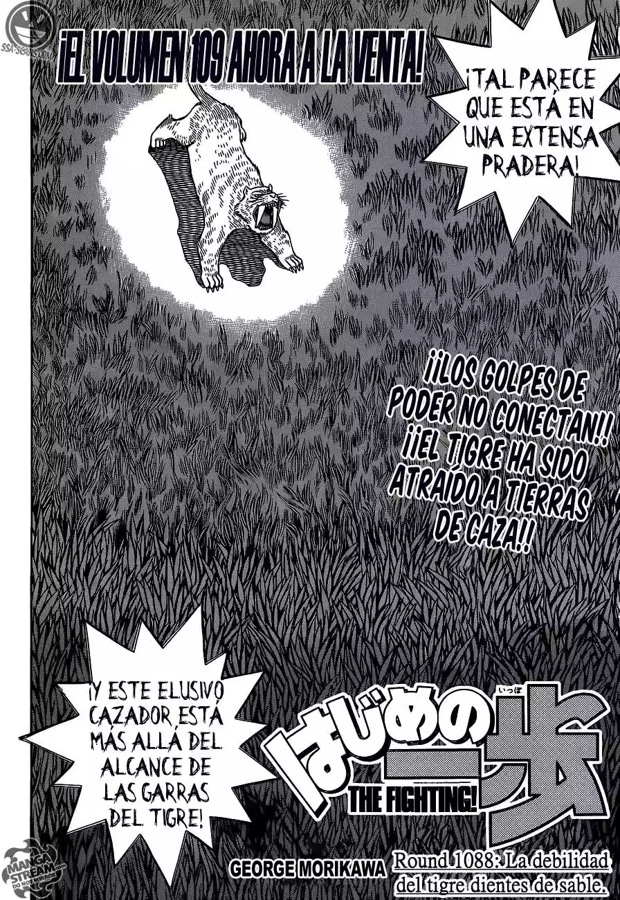 Hajime no Ippo Capítulo 1088 - Página 3