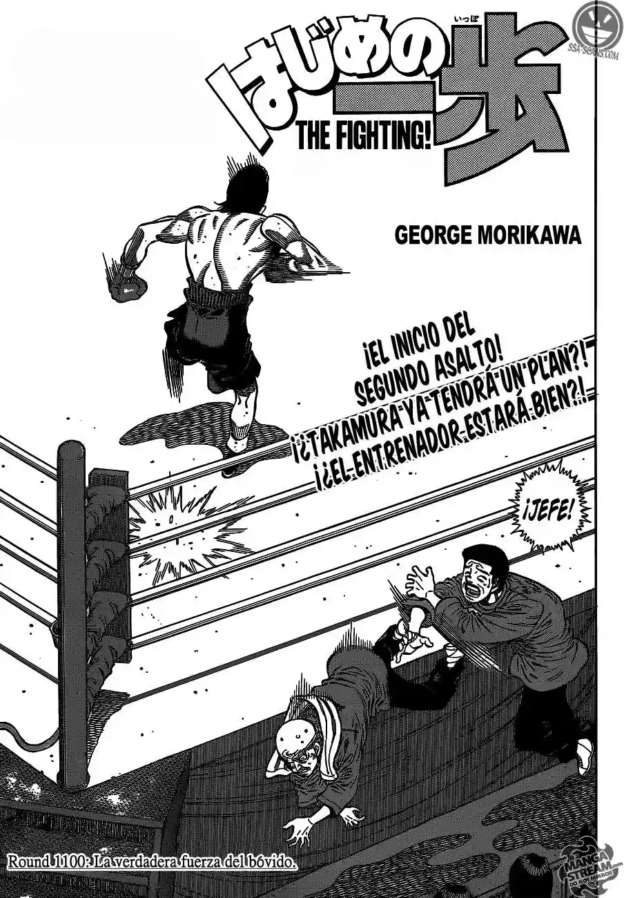 Hajime no Ippo Capítulo 1100 - Página 2