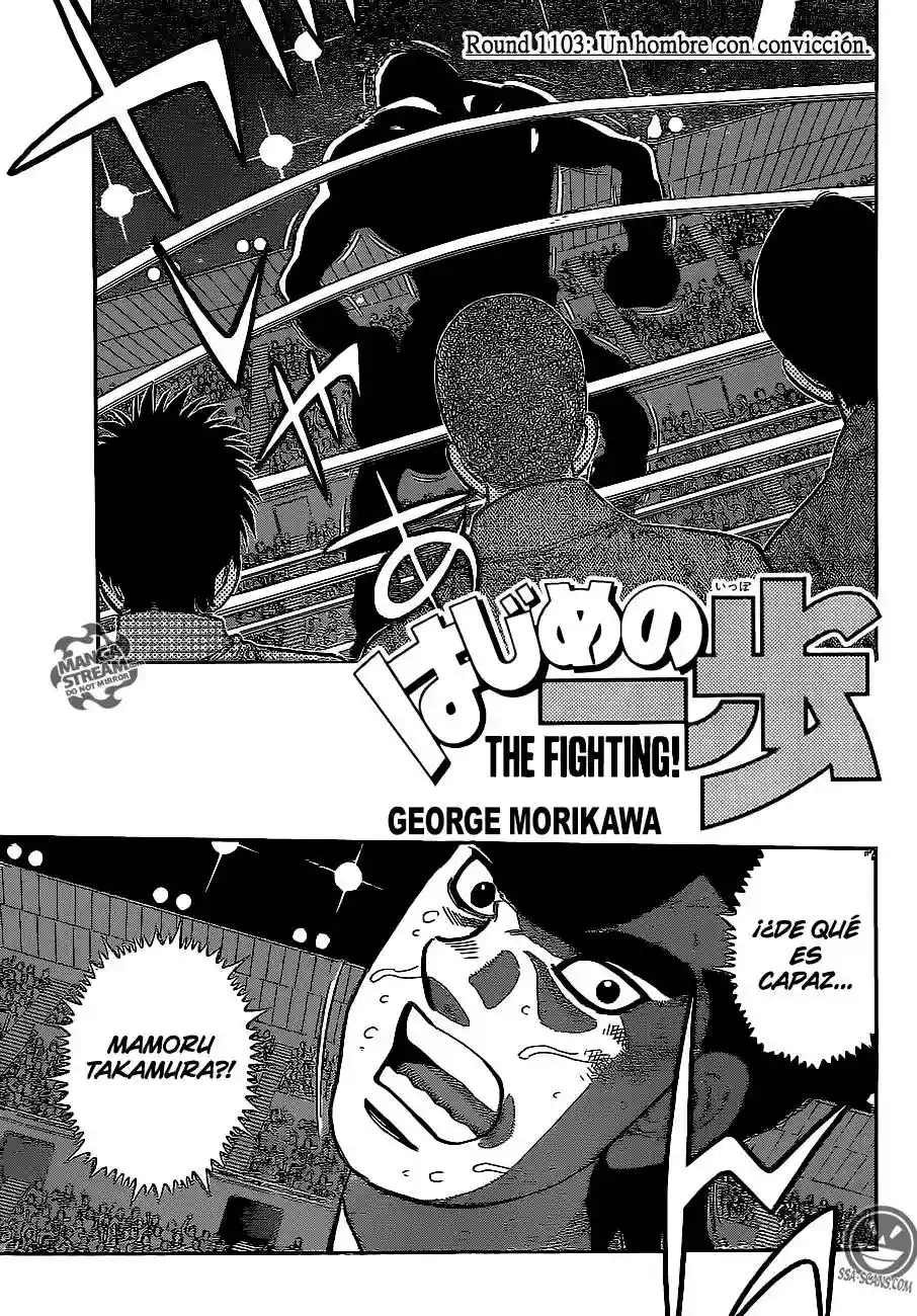 Hajime no Ippo Capítulo 1103 - Página 2