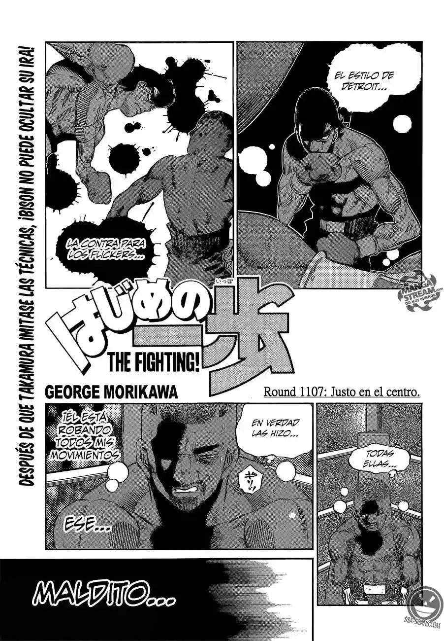 Hajime no Ippo Capítulo 1107 - Página 2