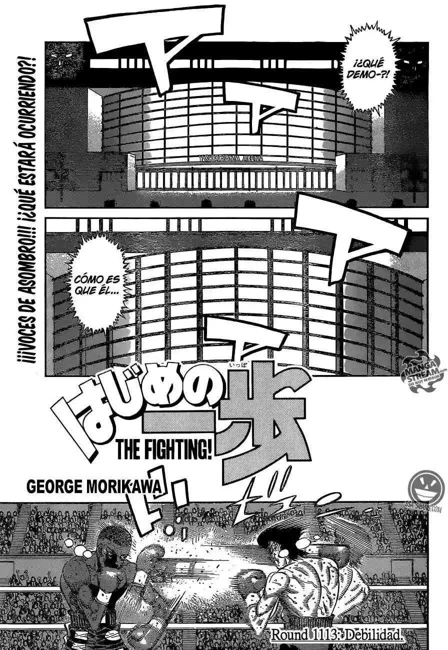 Hajime no Ippo Capítulo 1113 - Página 2