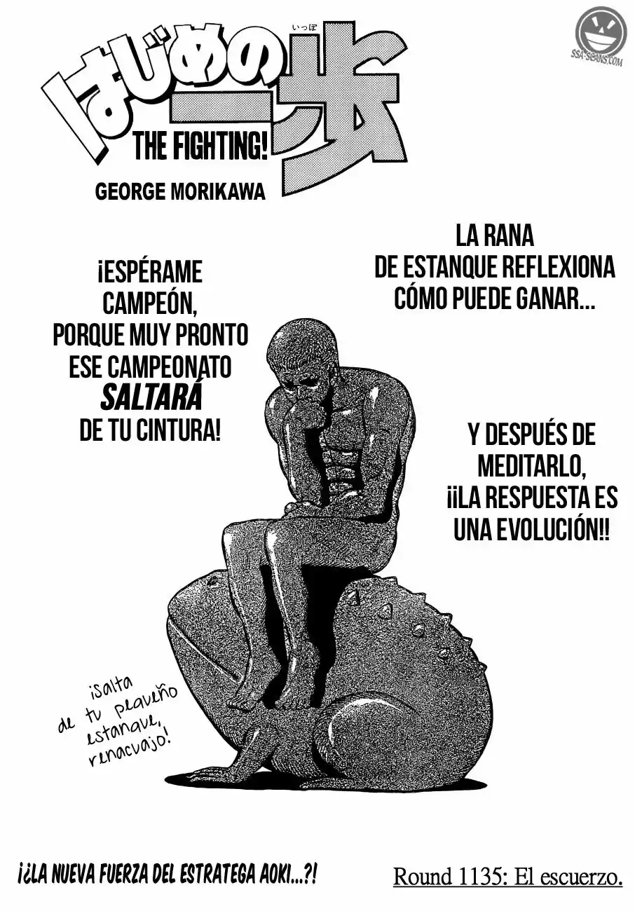Hajime no Ippo Capítulo 1135 - Página 2