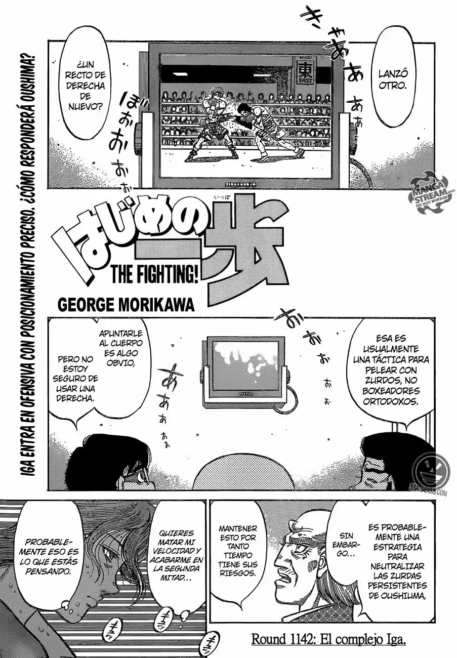 Hajime no Ippo Capítulo 1142 - Página 2