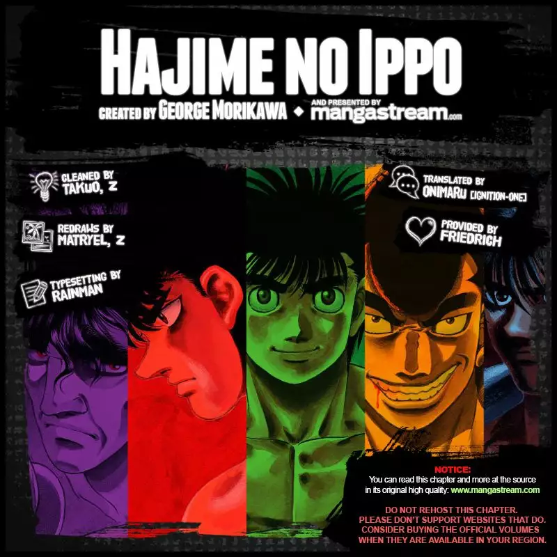 Hajime no Ippo Capítulo 1168 - Página 3