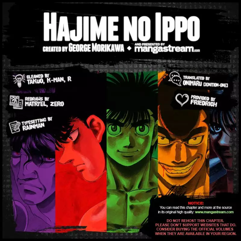 Hajime no Ippo Capítulo 1171 - Página 3