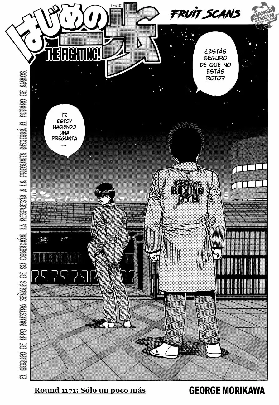 Hajime no Ippo Capítulo 1171 - Página 4