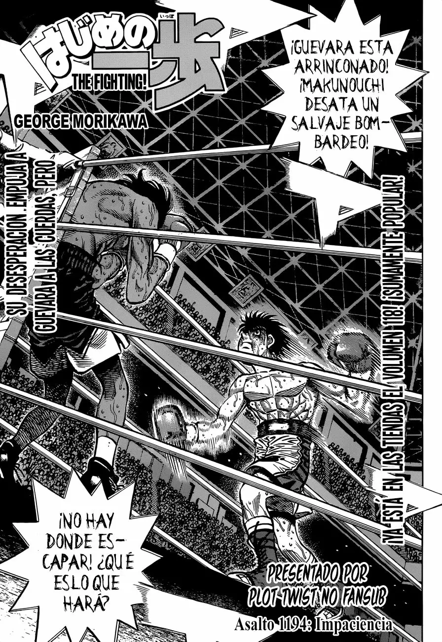 Hajime no Ippo Capítulo 1194 - Página 2