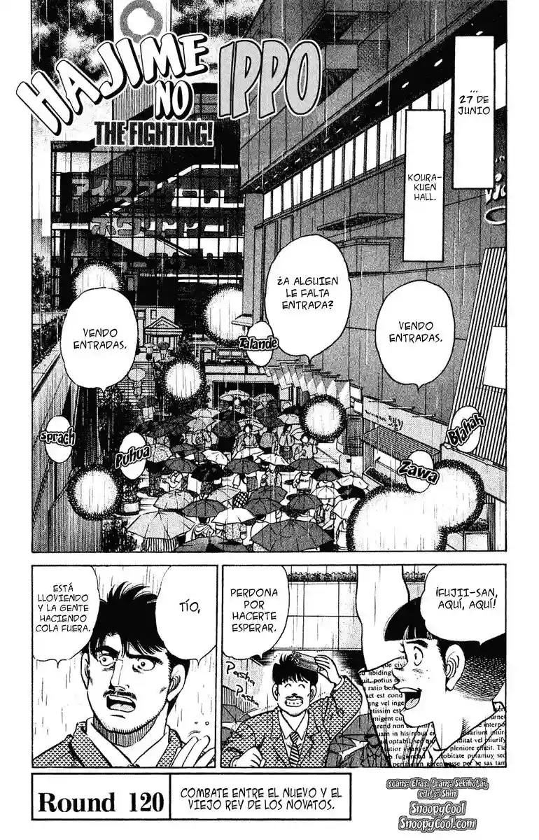 Hajime no Ippo Capítulo 120 - Página 1