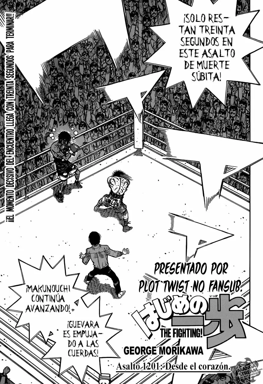 Hajime no Ippo Capítulo 1201 - Página 2
