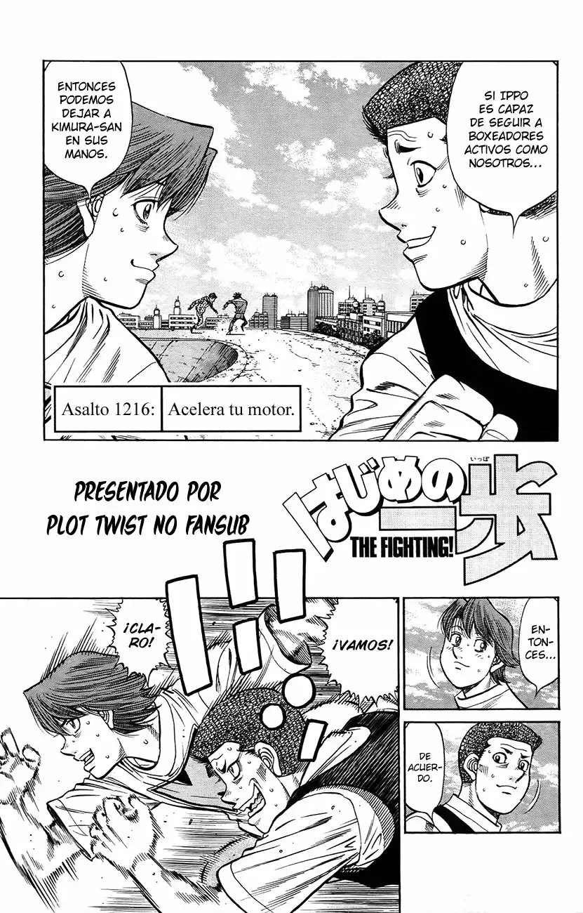Hajime no Ippo Capítulo 1216 - Página 3